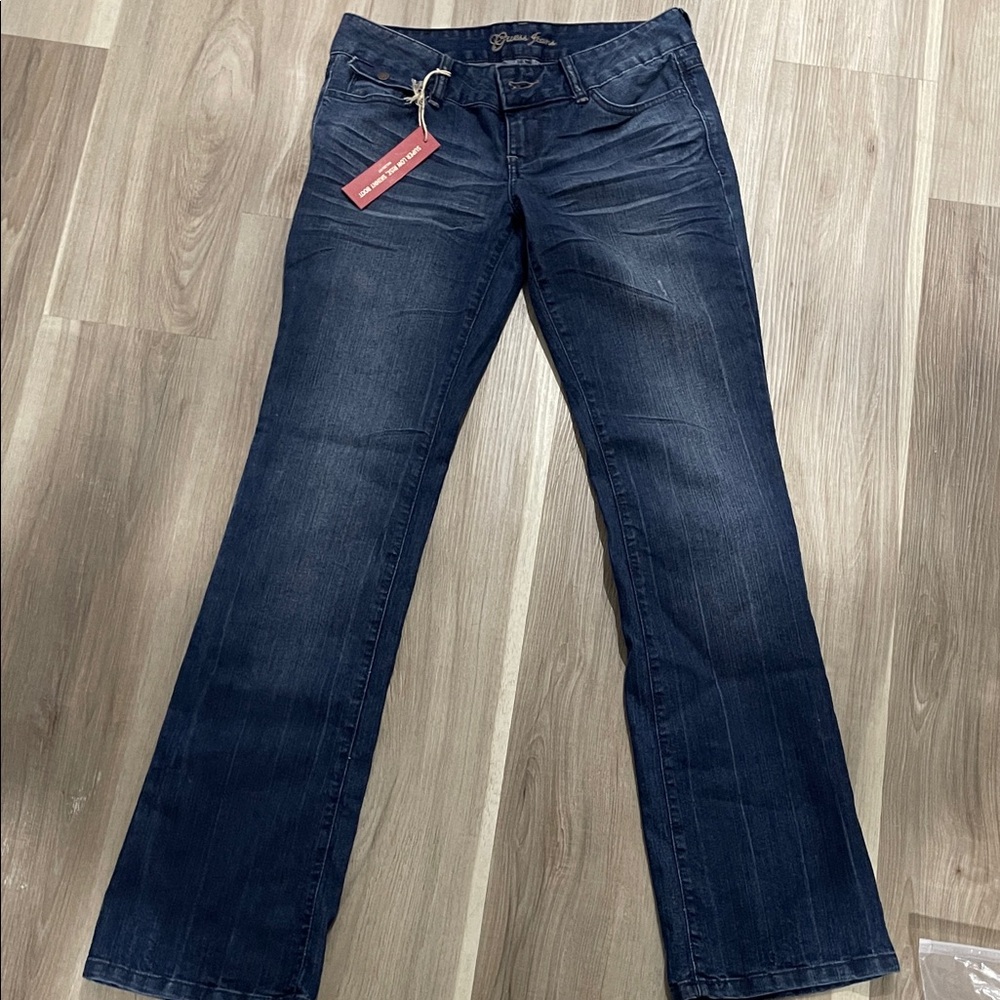 Guess Dark Blue Flare Jeans